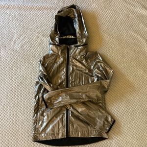 Ivivva metallic raincoat